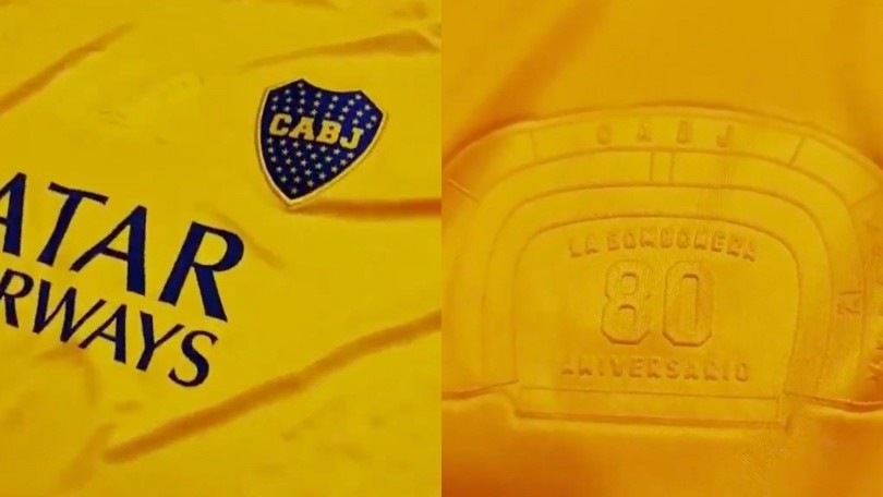 La Bombonera compie 80 anni: l'omaggio del Boca Juniors sulla terza maglia