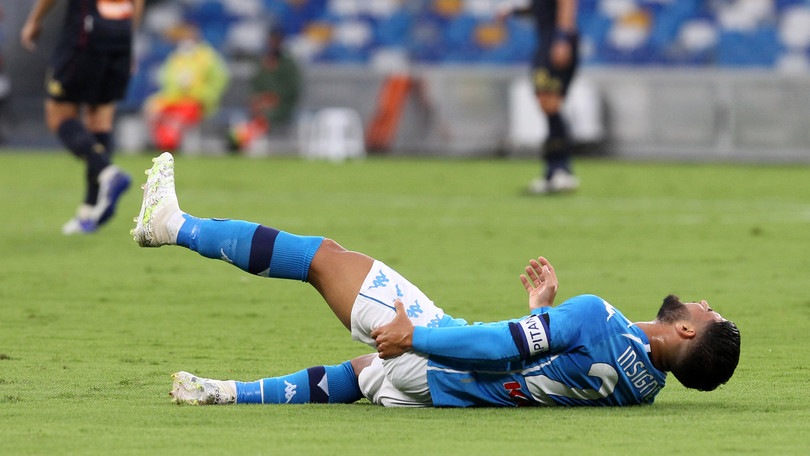 Napoli, seduta verso la Juve. Insigne: terapie