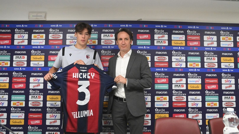 Bologna, Hickey: "Felice di essere qui, Mihajlovic mi ha detto che ha fiducia in me"