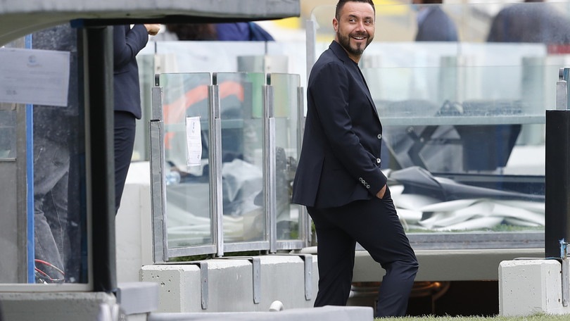 Sassuolo, De Zerbi: "Bologna come l'Atalanta, ma vogliamo vincere"
