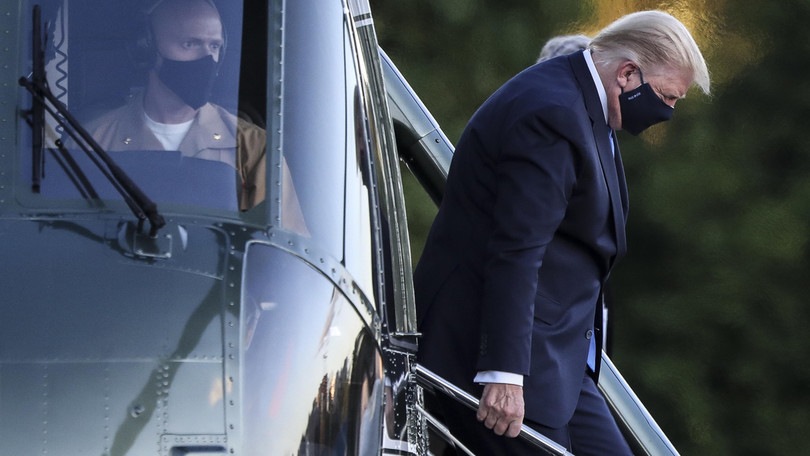 Coronavirus, Trump ricoverato in ospedale: "Grazie per il sostegno"