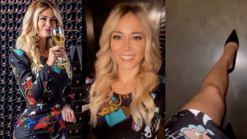 Diletta Leotta ‘sfila’ in cantina