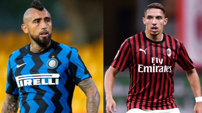 Milan-Inter si accende: grinta Vidal, fosforo Bennacer