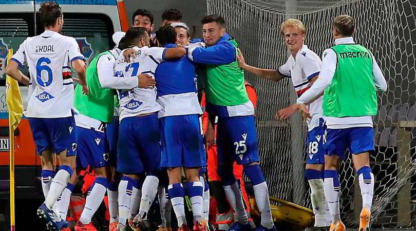Sampdoria, tamponi in vista della Lazio: tutti negativi