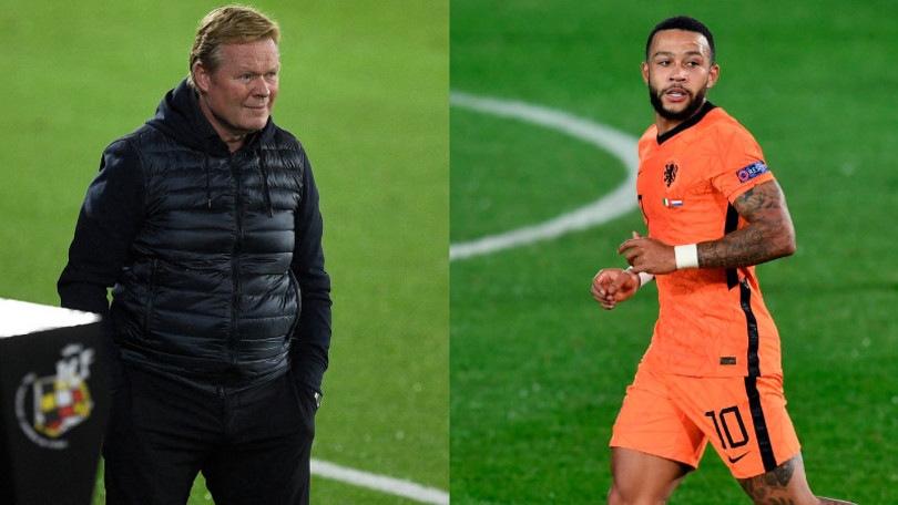 Koeman: "Voglio Depay al Barcellona a gennaio"