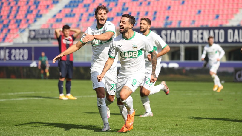 Bologna-Sassuolo 3-4: De Zerbi show, incredibile rimonta e secondo posto