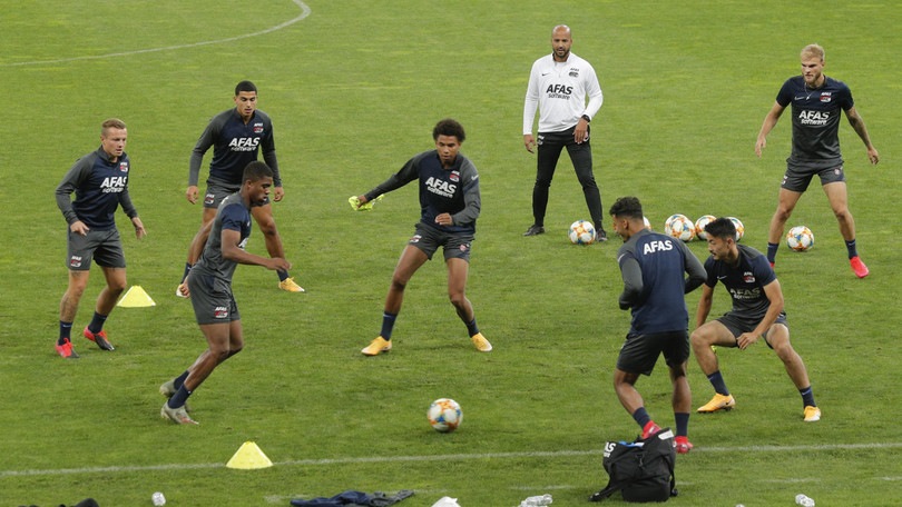 AZ con nove positivi al covid prima della sfida in Europa League con il Napoli