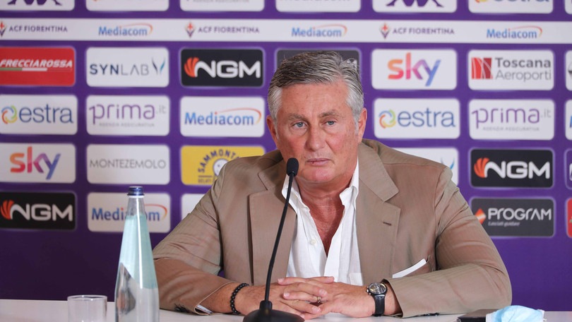Fiorentina, Pradè: "In vantaggio di due gol la partita va portata a casa"
