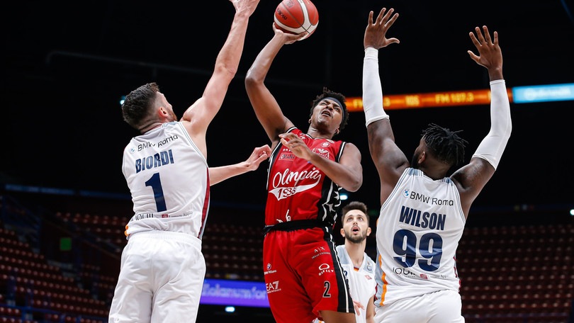 Milano non si ferma: Roma sconfitta 93-71. Vince Venezia, ko la Virtus Bologna