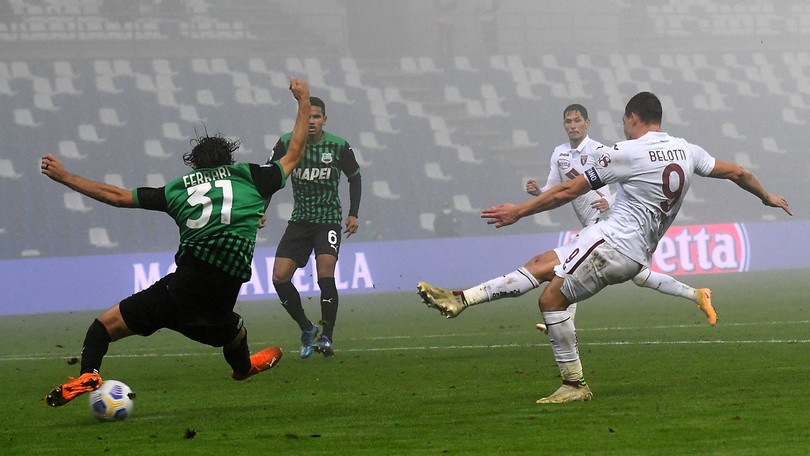Sassuolo-Torino 3-3, il tabellino