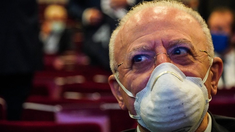 De Luca: "Lockdown in Campania? Per ora no"