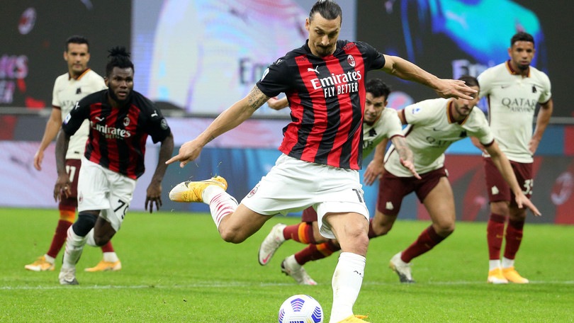 Milan-Roma 3-3, il tabellino