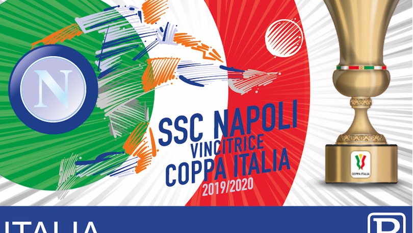Napoli, ecco il francobollo per la Coppa Italia