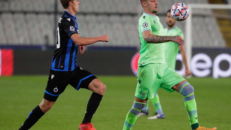 Bruges-Lazio 1-1, il tabellino