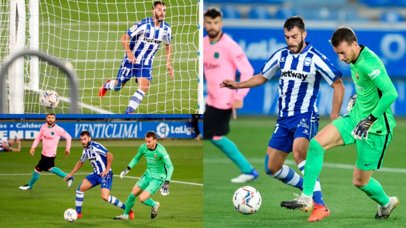 Neto, che papera in Alaves-Barcellona!