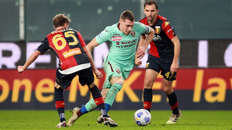 Genoa-Torino 1-2, il tabellino