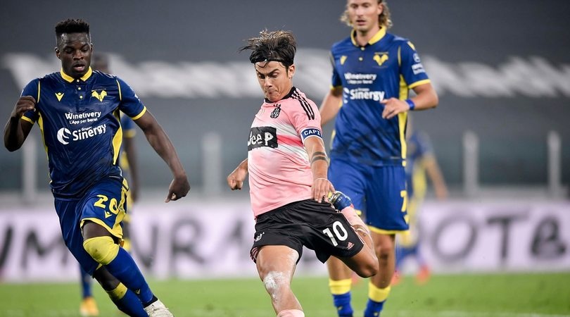 Juve con il tridente: la formazione con Dybala trequartista