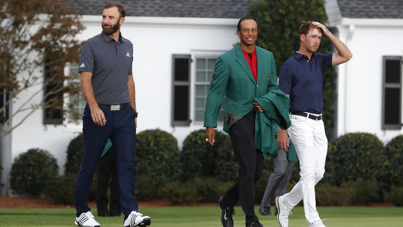 Woods con il figlio Charlie al Pnc Championship