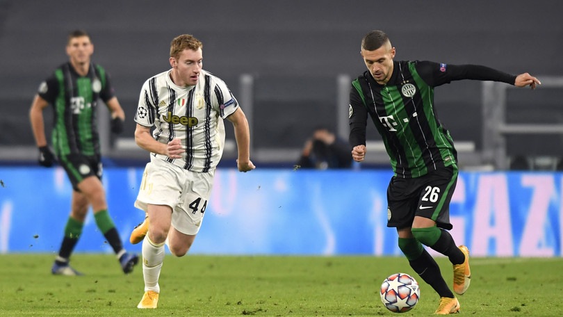 Juventus-Ferencváros 2-1, il tabellino