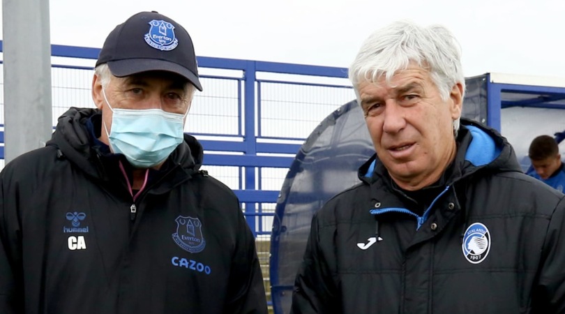 Atalanta, Gasperini allena i suoi sotto gli occhi di... Ancelotti