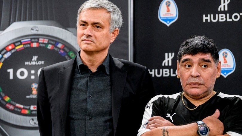 Maradona, Mourinho commosso: "Avrei voluto passare più tempo con lui"