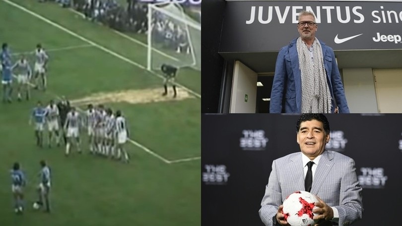 Maradona, Tacconi ricorda la punizione show: "Se l'avessi presa, sarei stato un eroe"