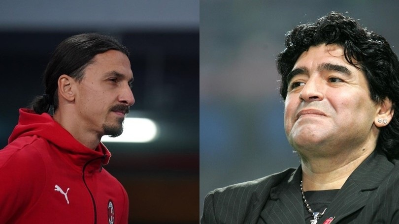 Ibrahimovic: "Maradona era religione, il simbolo dei numeri dieci"