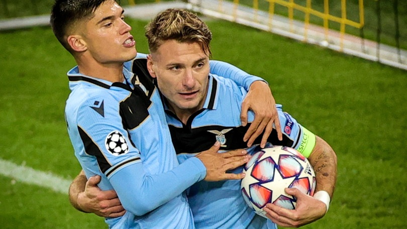 Borussia Dortmund-Lazio 1-1: Immobile gol, ma non basta