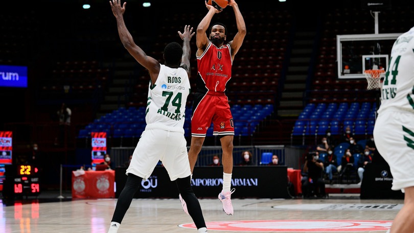 Eurolega, l'Olimpia sciupa. A Milano fa festa il Panathinaikos