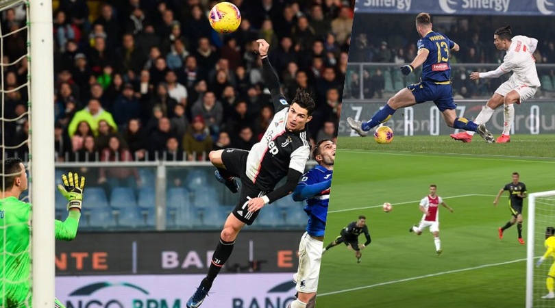 CR7, i 10 gol più belli con la Juve