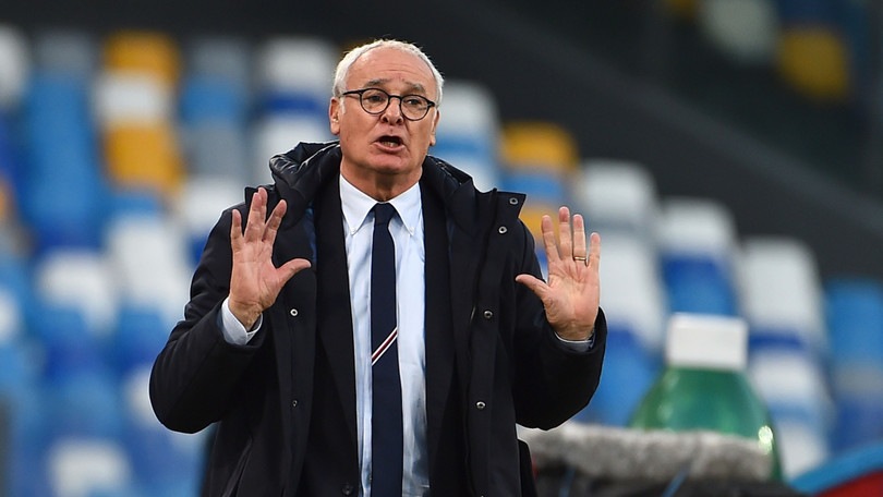 Ranieri: "Candreva out per Verona. La Sampdoria uscirà da questo momento"