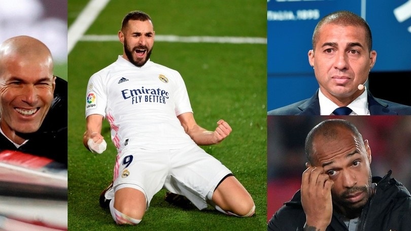 Né Trezeguet, né Henry. Zidane incorona Benzema: “È il miglior attaccante francese di sempre”