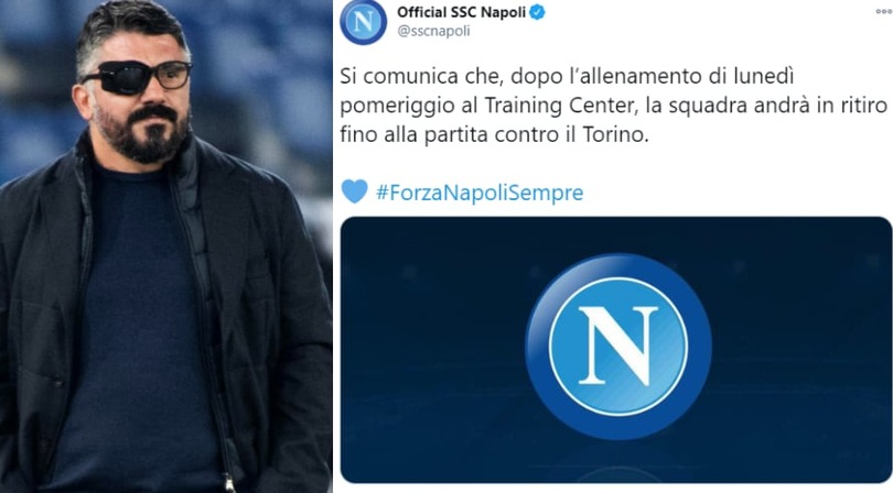 Napoli in ritiro in vista del Torino, Lozano e Koulibaly preoccupano