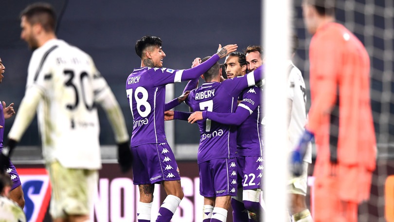 Juventus-Fiorentina 0-3, il tabellino