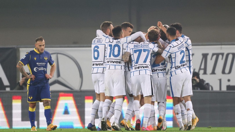 Verona-Inter 1-2, il tabellino