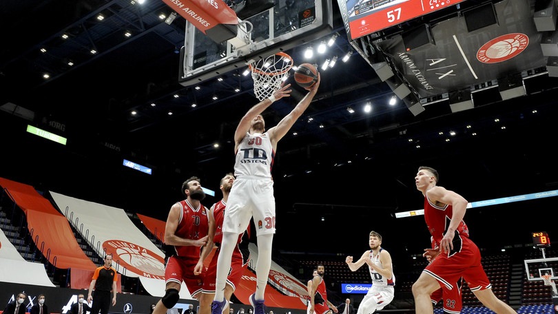 Eurolega, Milano sconfitta al Forum: passa il Baskonia 84-79