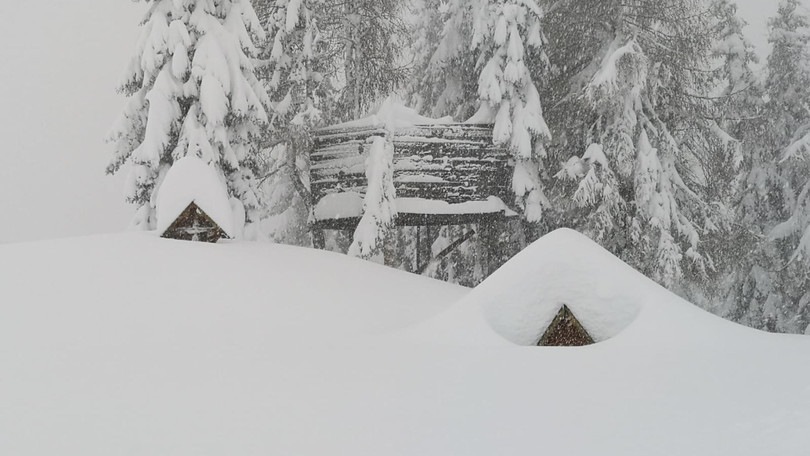 Dolomiti, da 30 anni mai così tanta neve