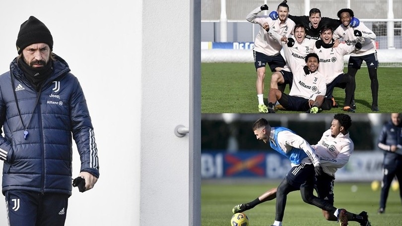 McKennie, che show con Dybala e Chiesa. Pirlo osserva il winning team della Juve