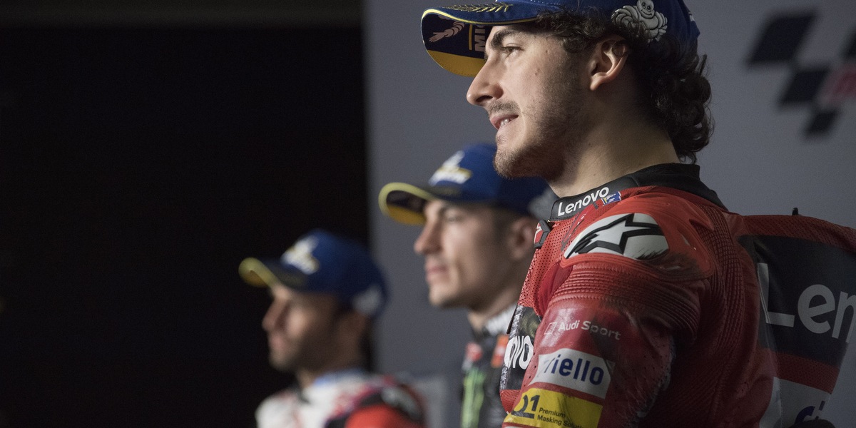 MotoGp Doha, Bagnaia: "Siamo competitivi. Dovremo avere costanza"