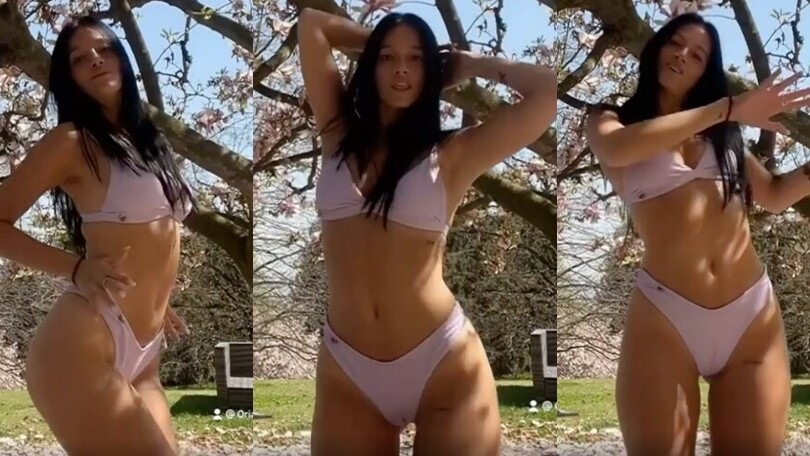 Oriana Sabatini show: la sexy danza di lady Dybala