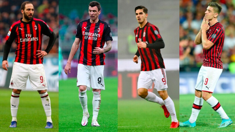 Milan, la maledizione del numero 9 colpisce anche Mandzukic