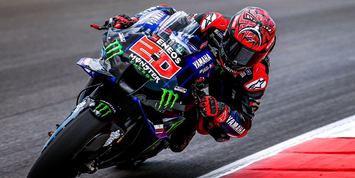 MotoGp Portogallo: vince Quartararo. Marquez 7°, cade Rossi