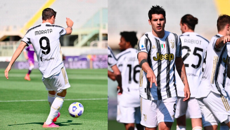 Juve, non basta il golazo di Morata: 1-1 con la Fiorentina