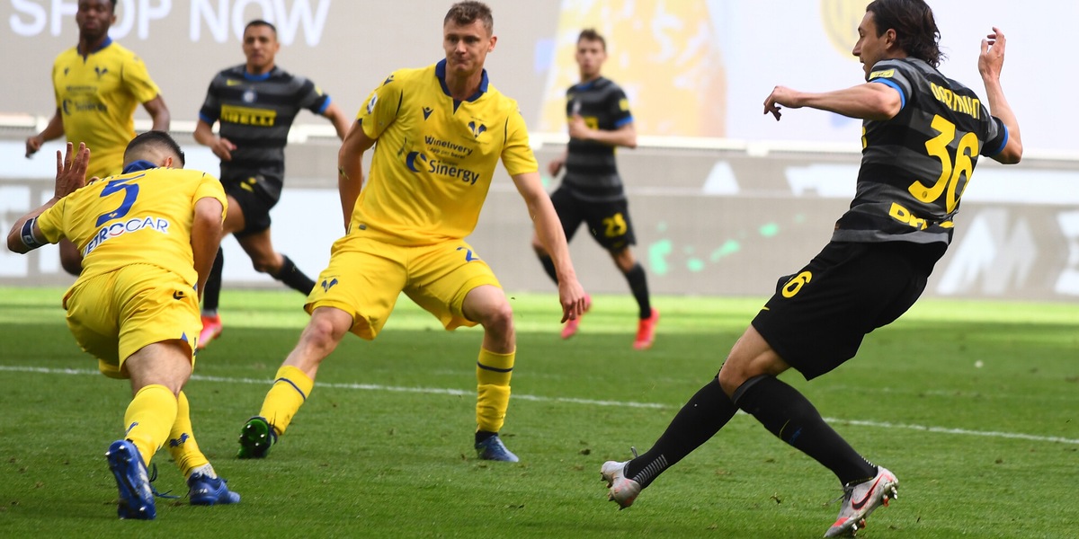 Inter-Verona 1-0, il tabellino