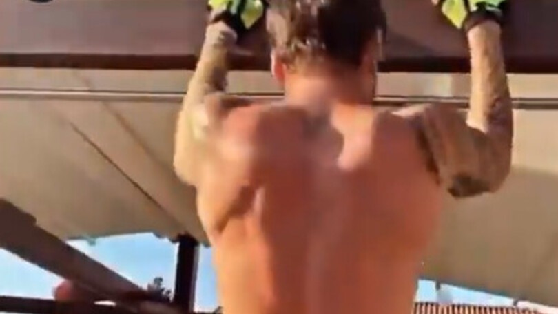 Marchisio, allenamento in quarantena