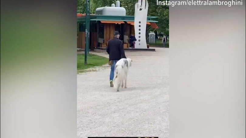 Il cane che ha fatto perdere la testa a Elettra Lamborghini