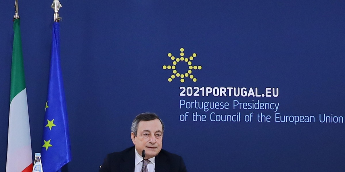 Draghi: "Dati positivi, ma riaperture graduali"