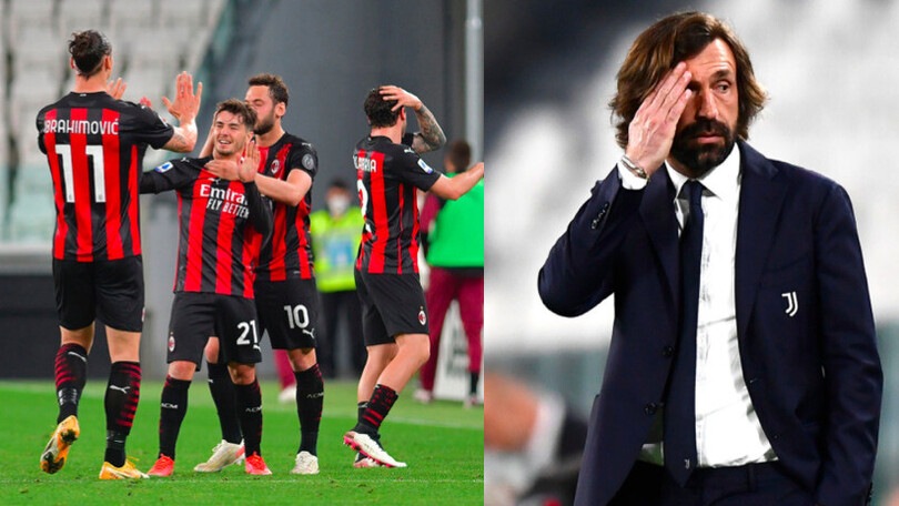 Juve ko in casa con il Milan: Pirlo deluso in panchina