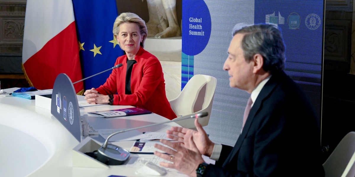 Global Health Summit, Draghi: "Ritorno alla normalità vicino"