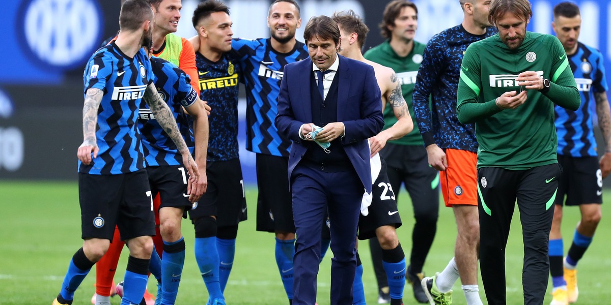 L'Inter verso il Conte-ter. È successo solo alla Juve